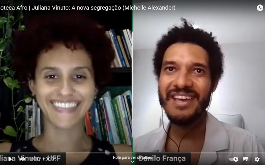 Professora Juliana Vinuto no Círculo de Resenhas Biblioteca Afro (2024)