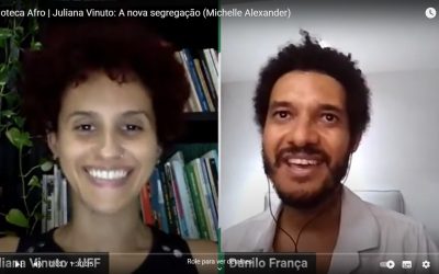 Professora Juliana Vinuto no Círculo de Resenhas Biblioteca Afro (2024)